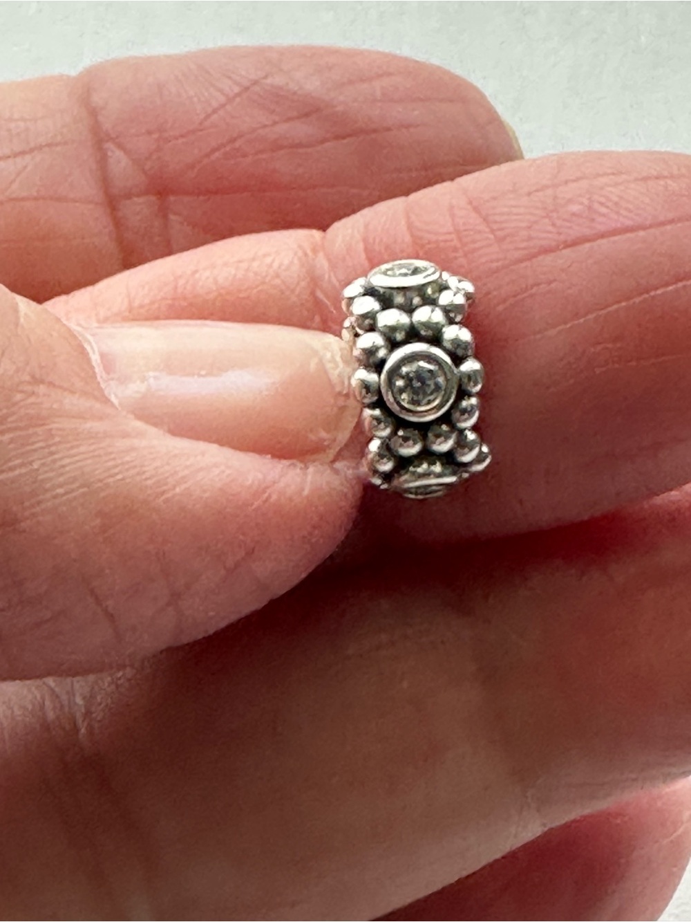 Authentic Pandora’s  “Her Majesty” Spacers (set of 2).  RETIRED - Picture 2 of 5